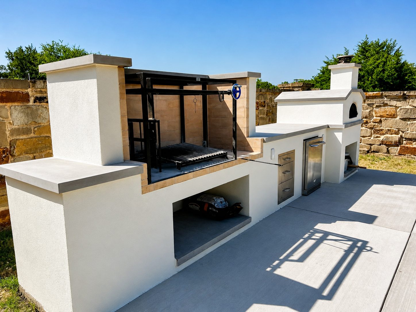 Parilla Grill & Pizza Oven Kitchen
